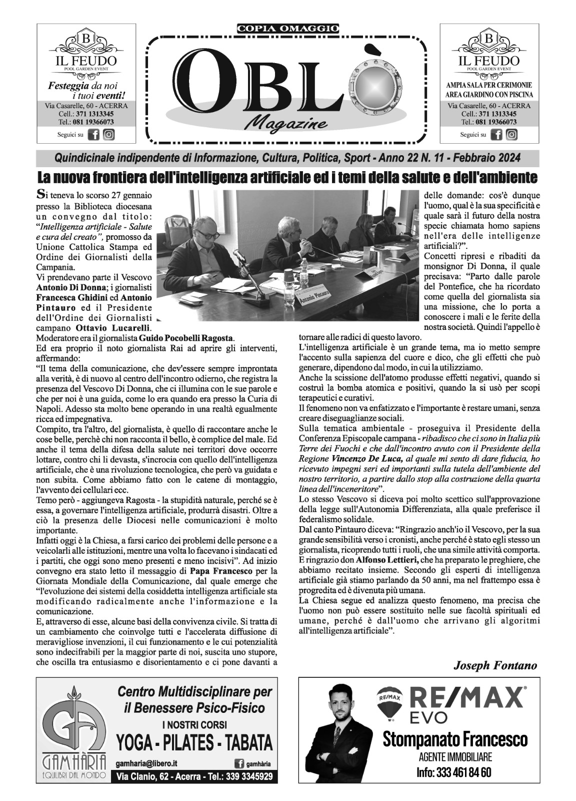 Edizione integrale del 5 febbraio 2024