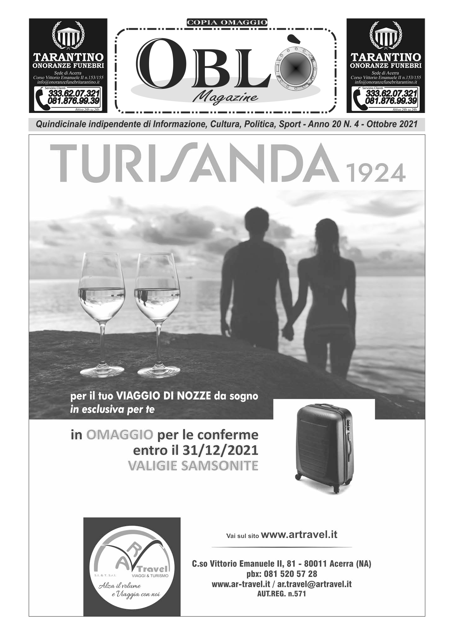 Edizione integrale del 19 ottobre 2021