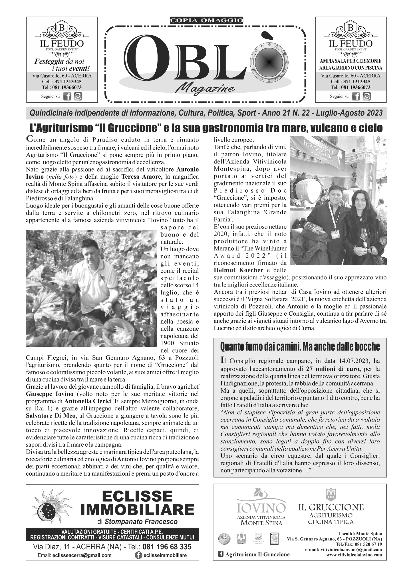 Edizione integrale del 17 luglio 2023