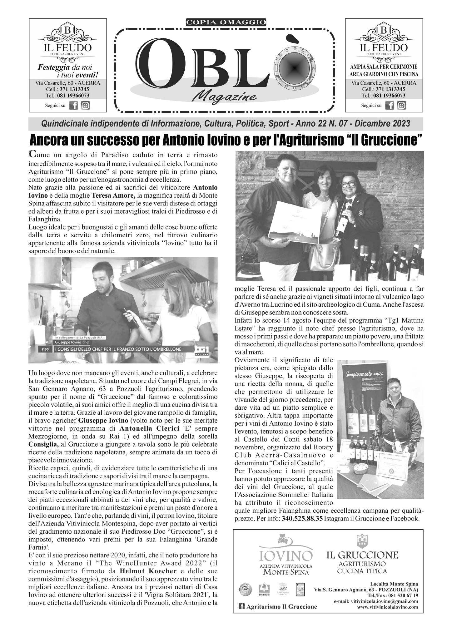 Edizione integrale del 04 dicembre 2023