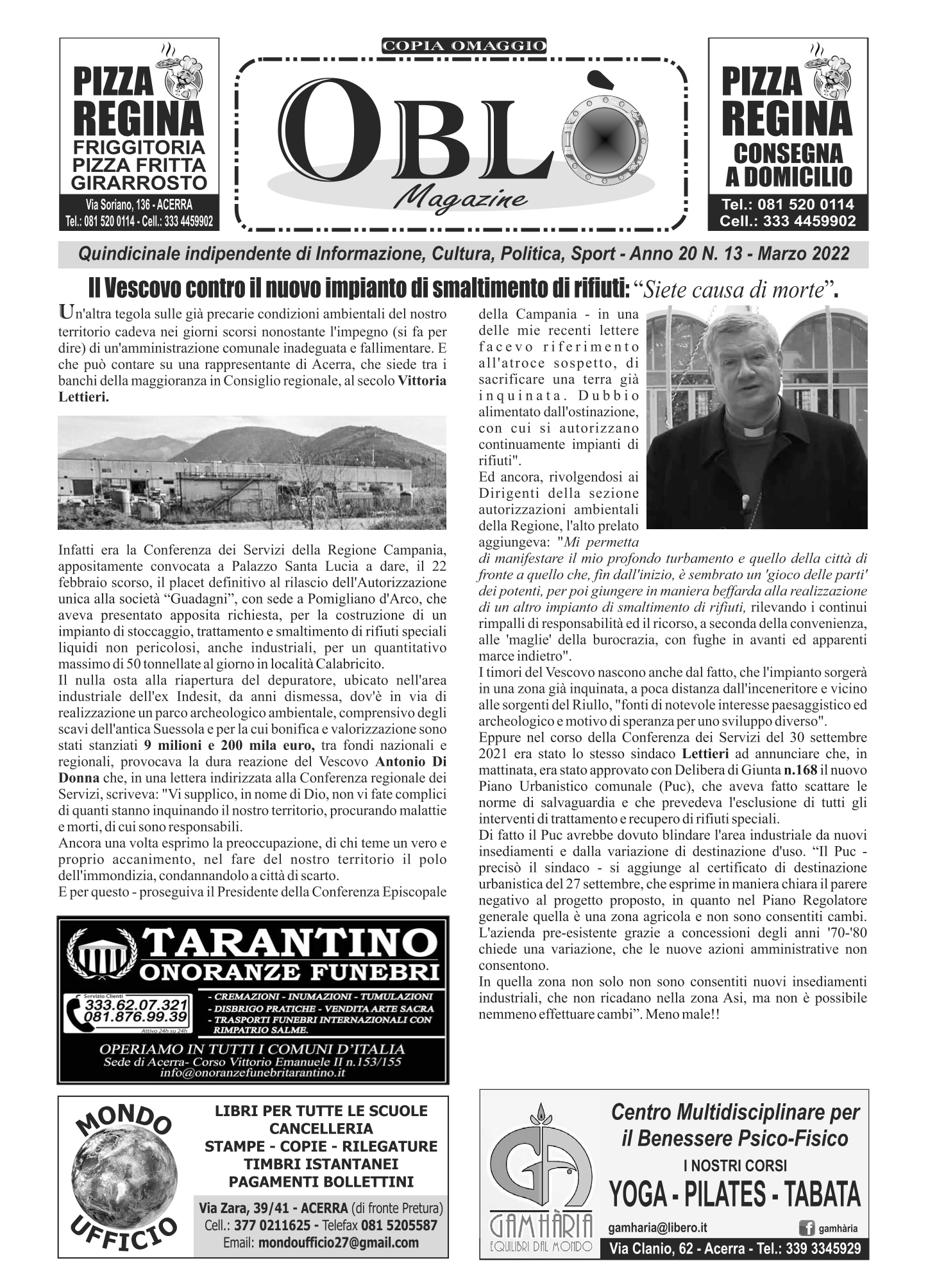 Edizione integrale del 07 marzo 2022