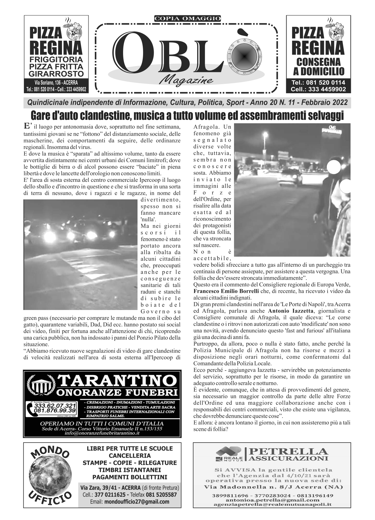 Edizione integrale del 07 febbraio 2022