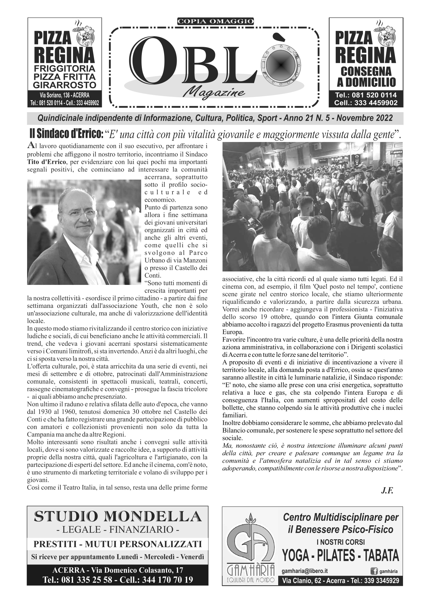 Edizione integrale del 07 novembre 2022