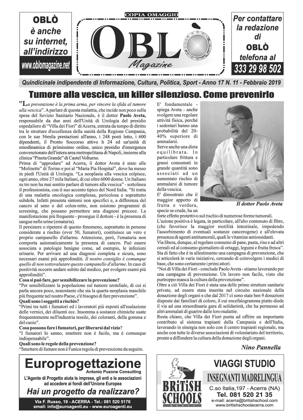 Edizione integrale del 07 febbraio 2019