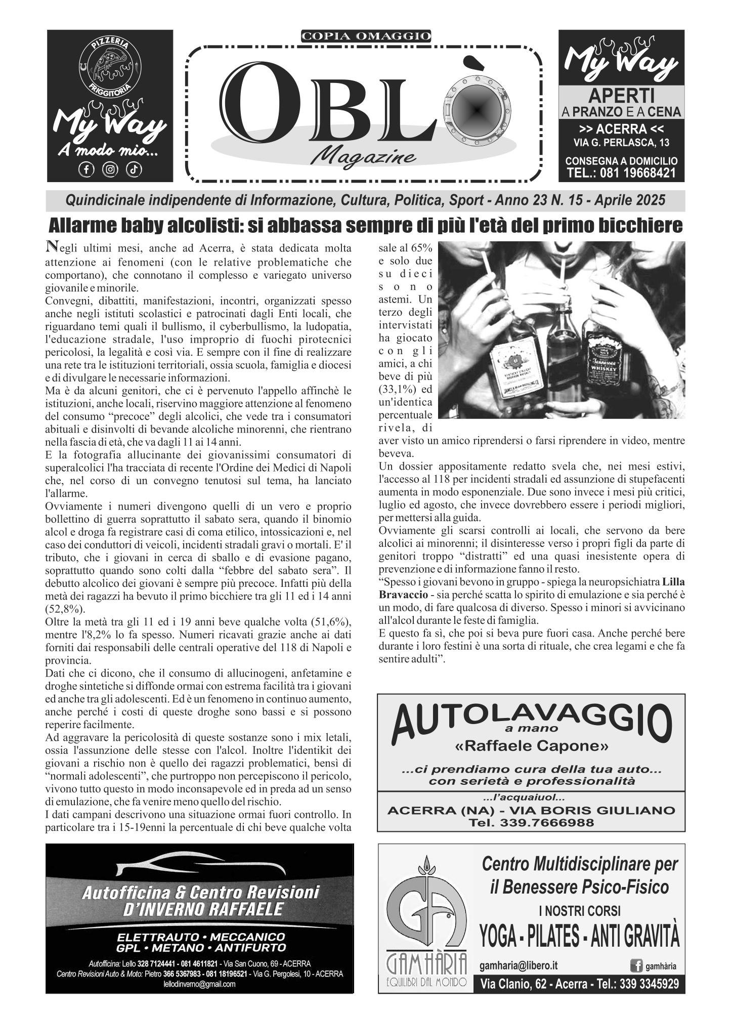 Edizione integrale 3 aprile 2025