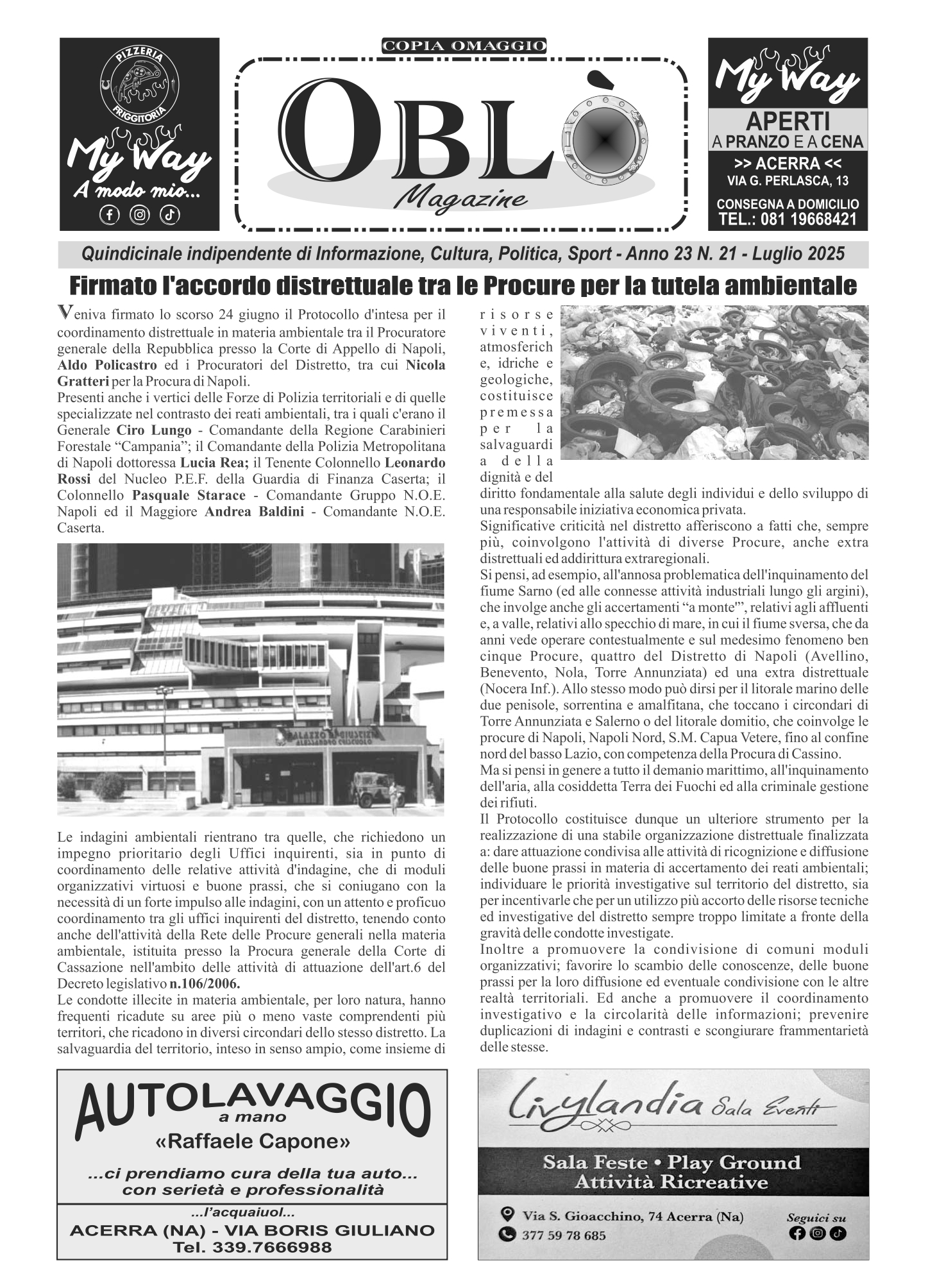 Edizione integrale 7 luglio 2025